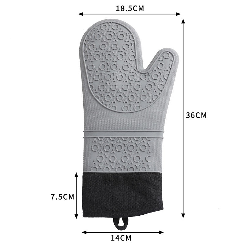 Silicone Oven Gloves Heat Resisitant Mitts