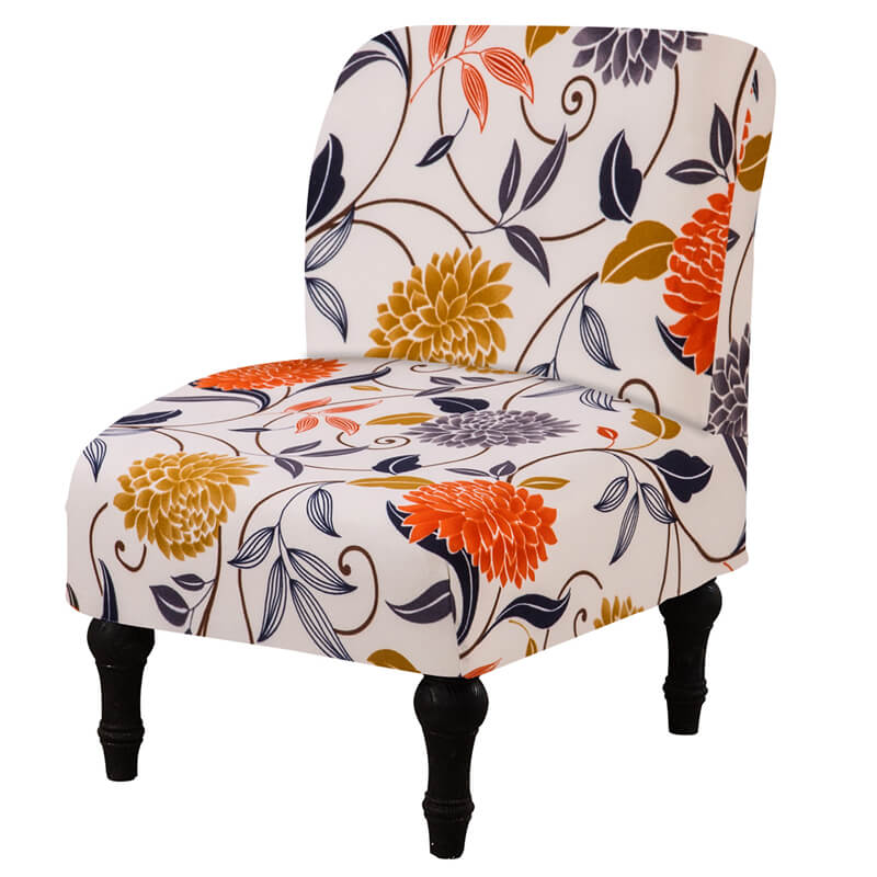 Armless Accent Chair Slipcover