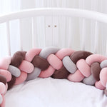 Handmade Braided Cot Bumpers