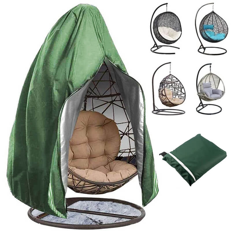 Waterproof Hanging Swing Egg Chair Covers with Zipper