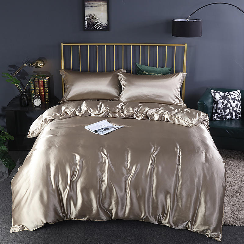 Silk Bed Sheets Set Full Size