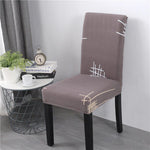 Stretch Removable Washable Spandex Dining Chair Covers| 40 Colors