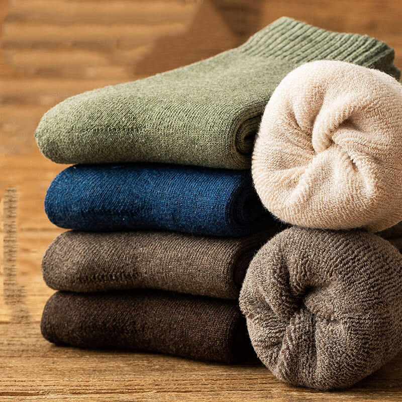 5 Pack Men's Wool Socks