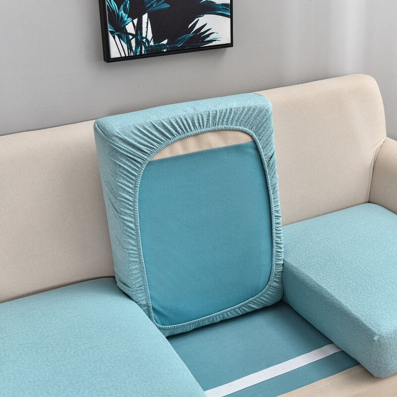 Waterproof Seersucker Sofa Cushion Covers-Widened Size