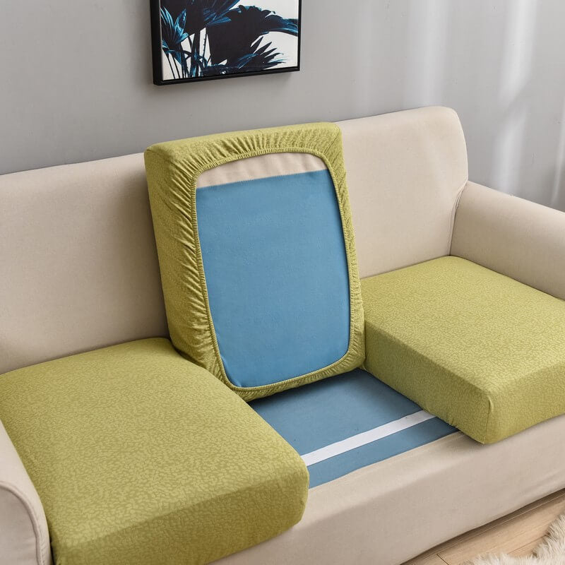 Waterproof Seersucker Sofa Cushion Covers-Widened Size