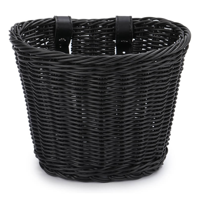 Wicker Bike Basket for Kids