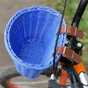 Wicker Bike Basket for Kids