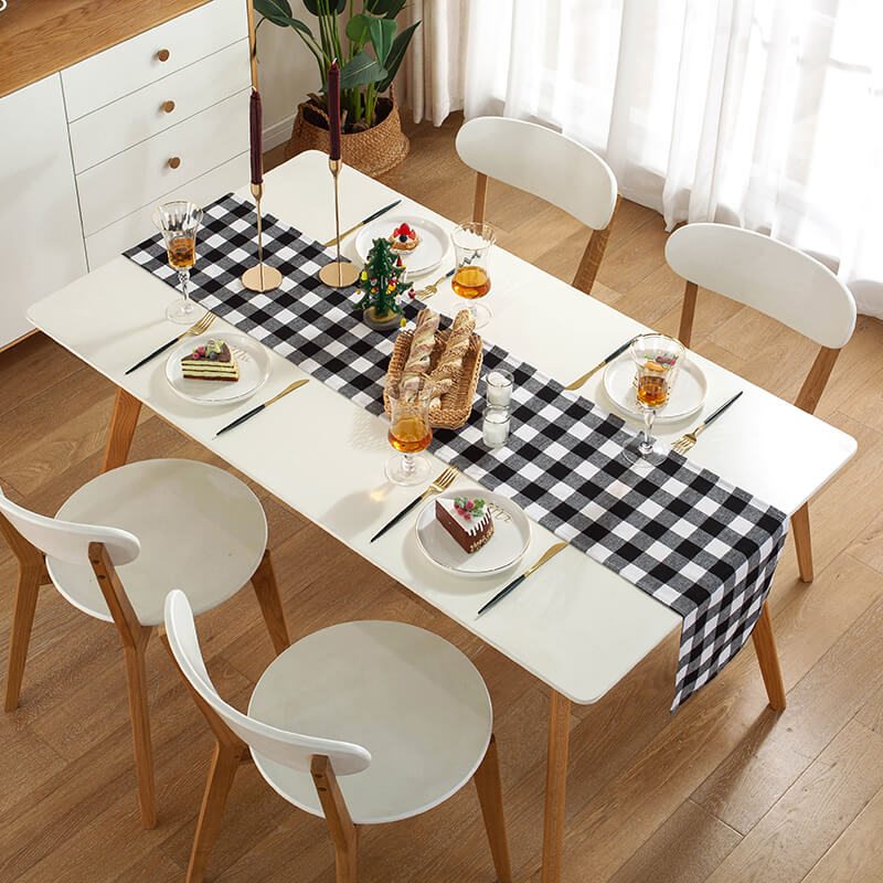 Buffalo Plaid Table Runner and Placemats