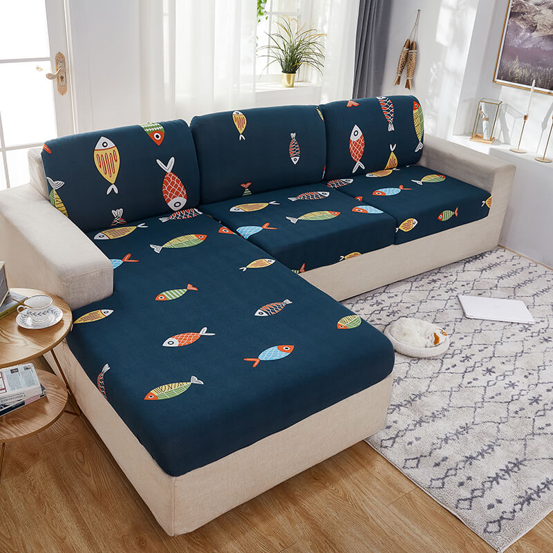 Replacement Couch Cushion Covers, Stretch Sofa Seat Cushion Covers