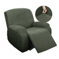 Stretch Square Jacquard Recliner Chair Cover 4 Pieces