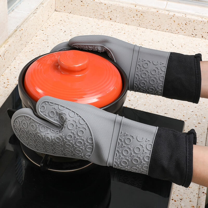 Silicone Oven Gloves Heat Resisitant Mitts