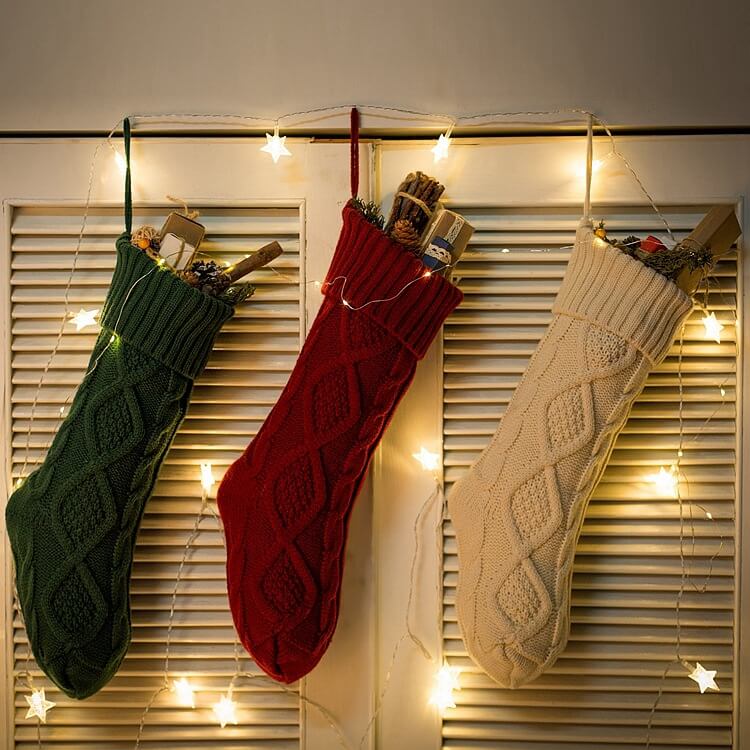 Knitted Christmas Stocking
