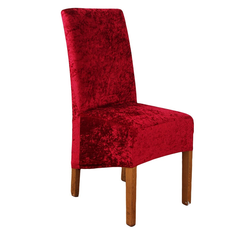 Stretch Crushed Velvet XL Chair Covers