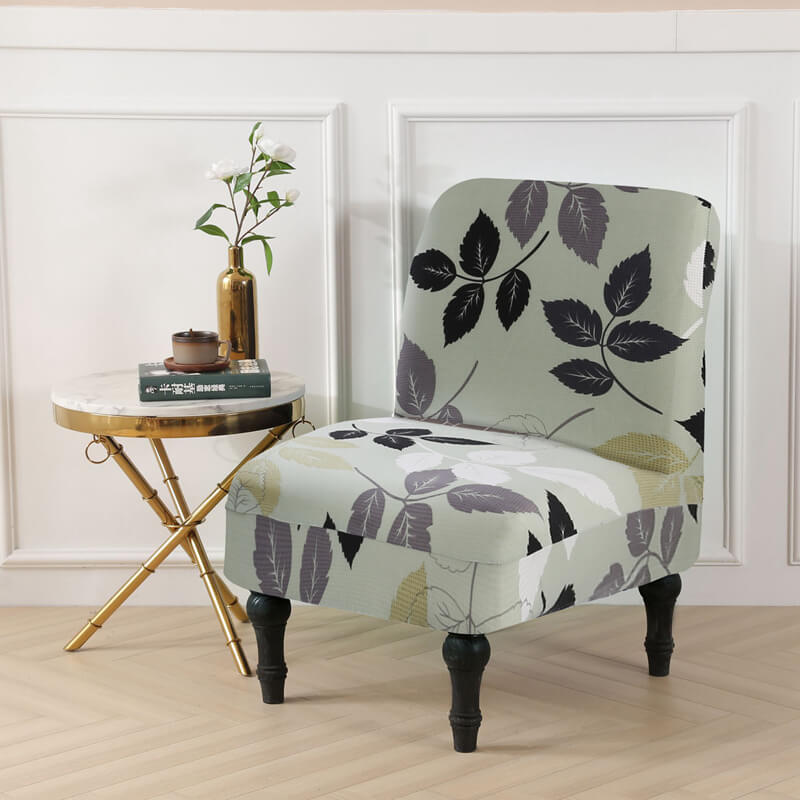 Armless Accent Chair Slipcover
