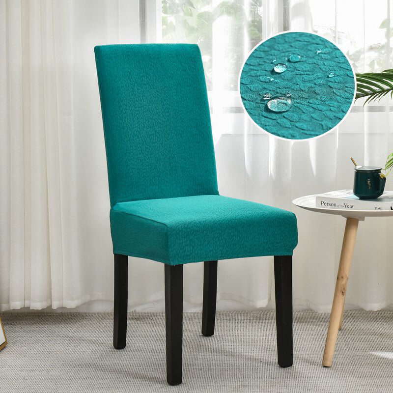 Waterproof Seersucker Dining Chair Covers