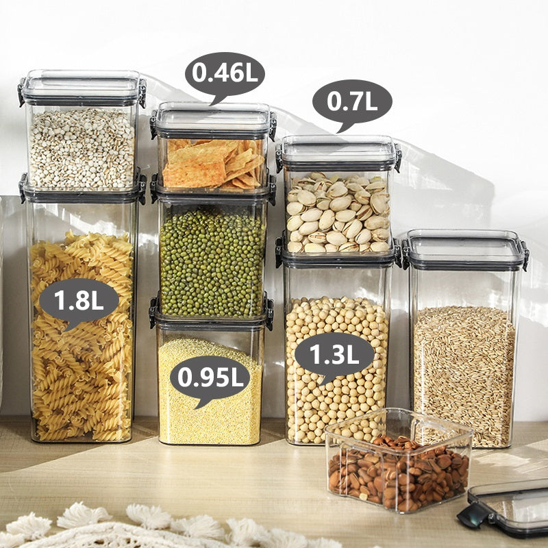 Plastic Food Storage Containers with Lids