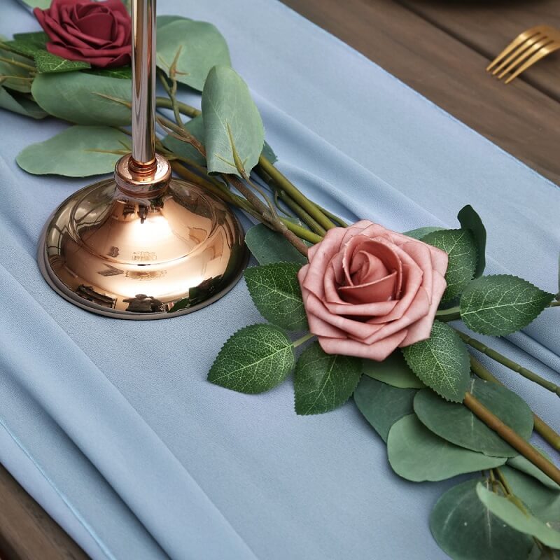 Chiffon Table Runner for Wedding Party