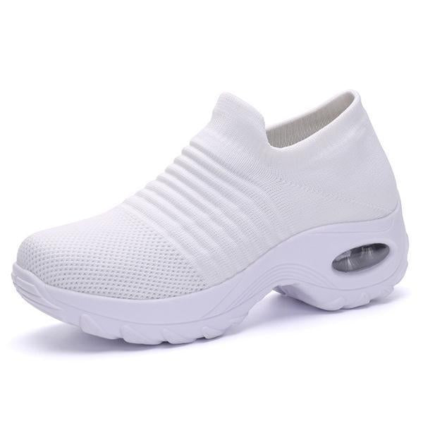 Super Soft stretchable Women's Walking Shoes Sock Sneakers