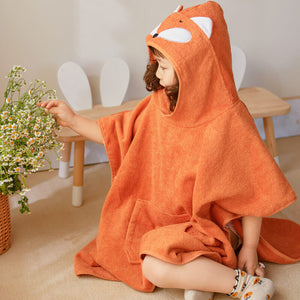 Cotton Animal Hooded Towel for Kids