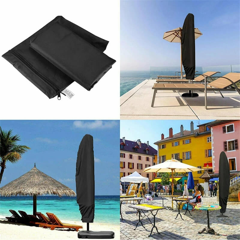 420D Garden Cantilever and Straight Pole Parasol Cover