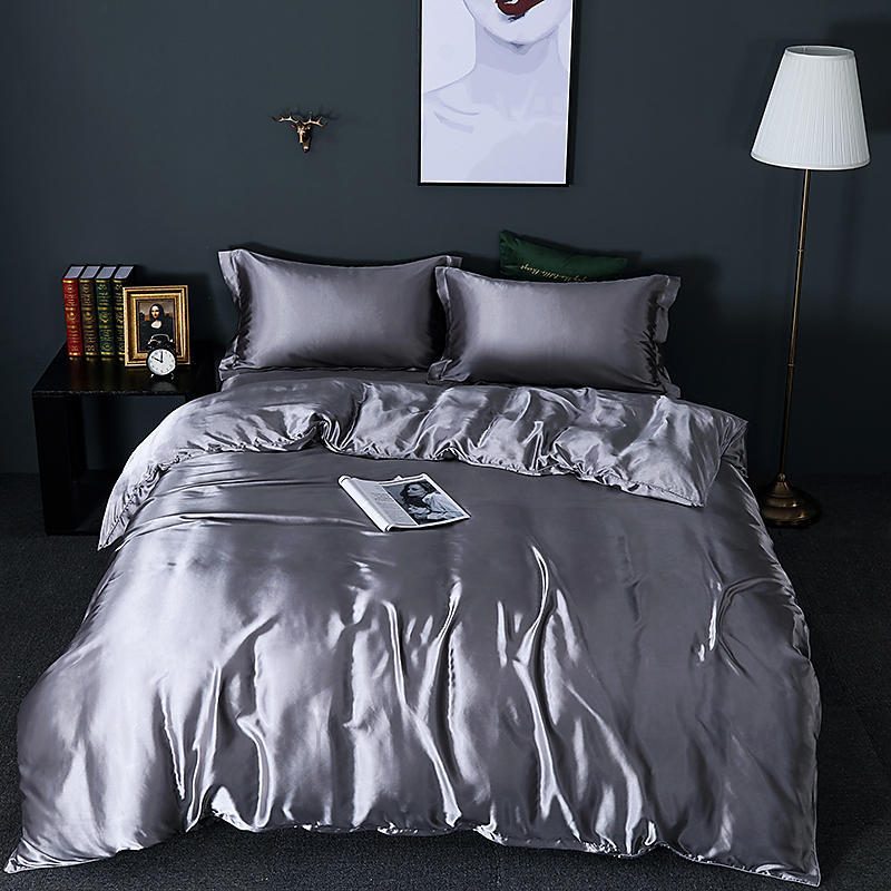 Silk Bed Sheets Set Full Size