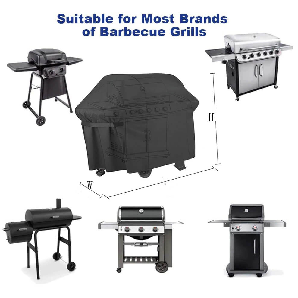 Outdoor Heavy Duty Waterproof BBQ Grill Cover