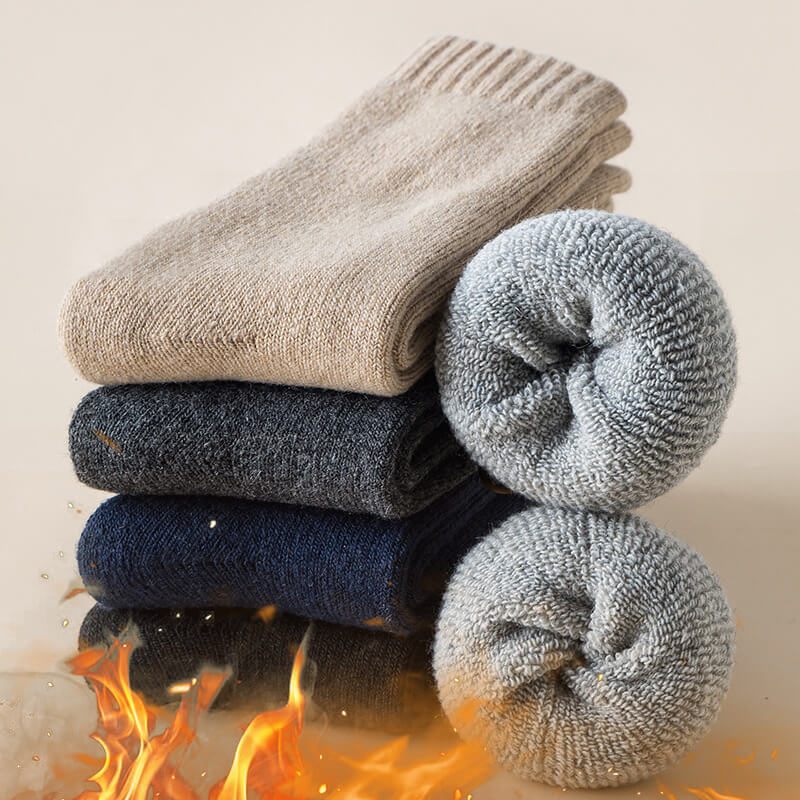 5 Pack Men's Wool Socks