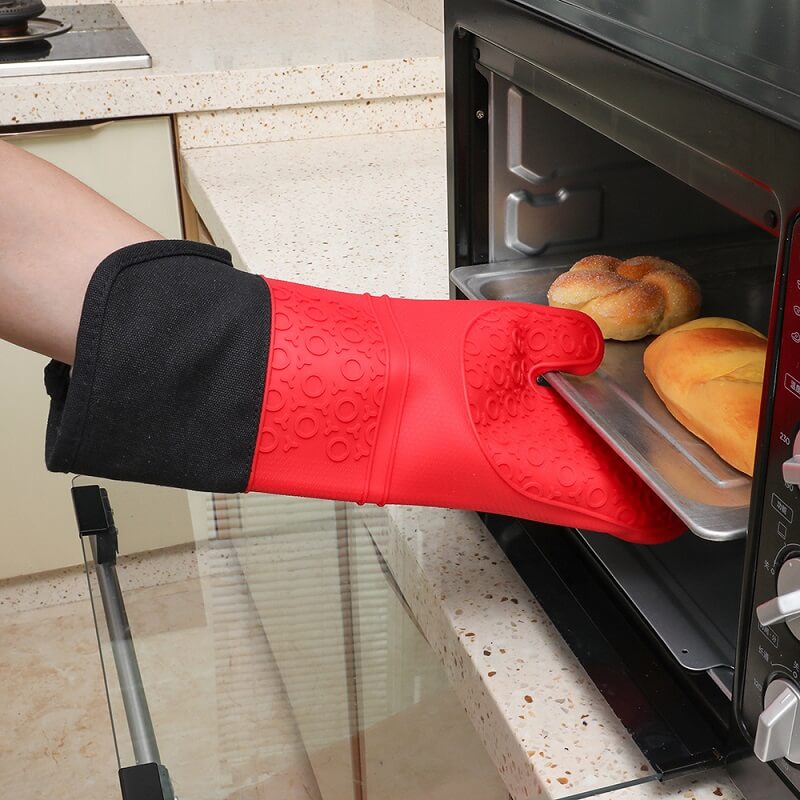 Silicone Oven Gloves Heat Resisitant Mitts