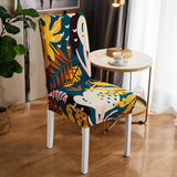 Boho Style Printed Dining Chair Covers