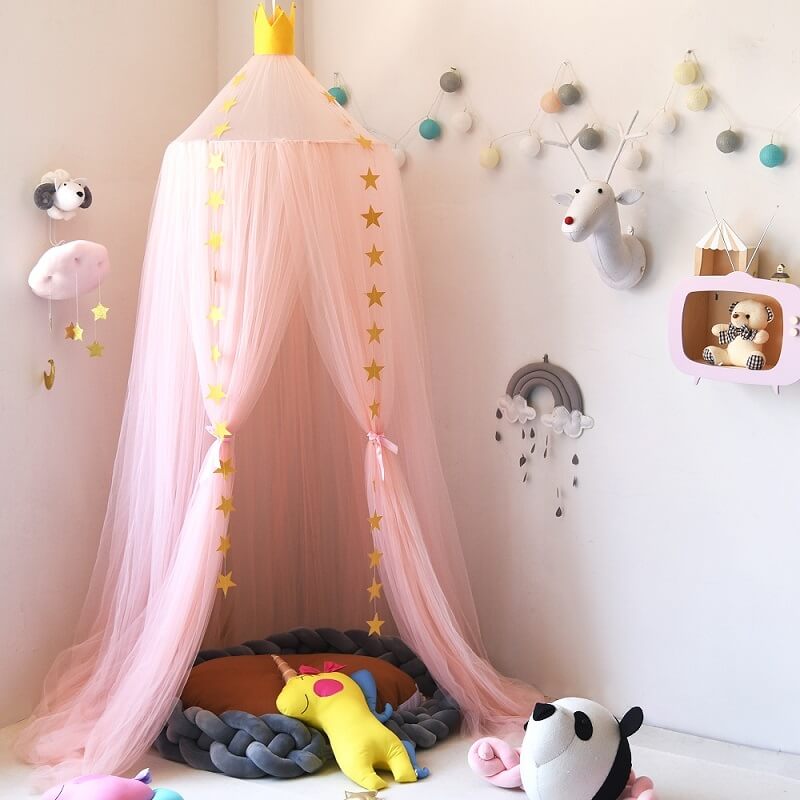 Princess Bed Canopy Mosquito Net for Kids