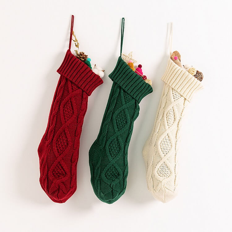 Knitted Christmas Stocking