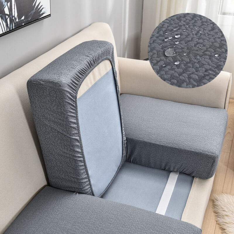 Waterproof Seersucker Sofa Cushion Covers-Widened Size