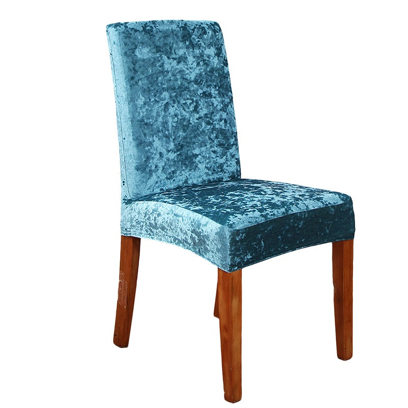 Crushed Velvet Dining Chair Covers