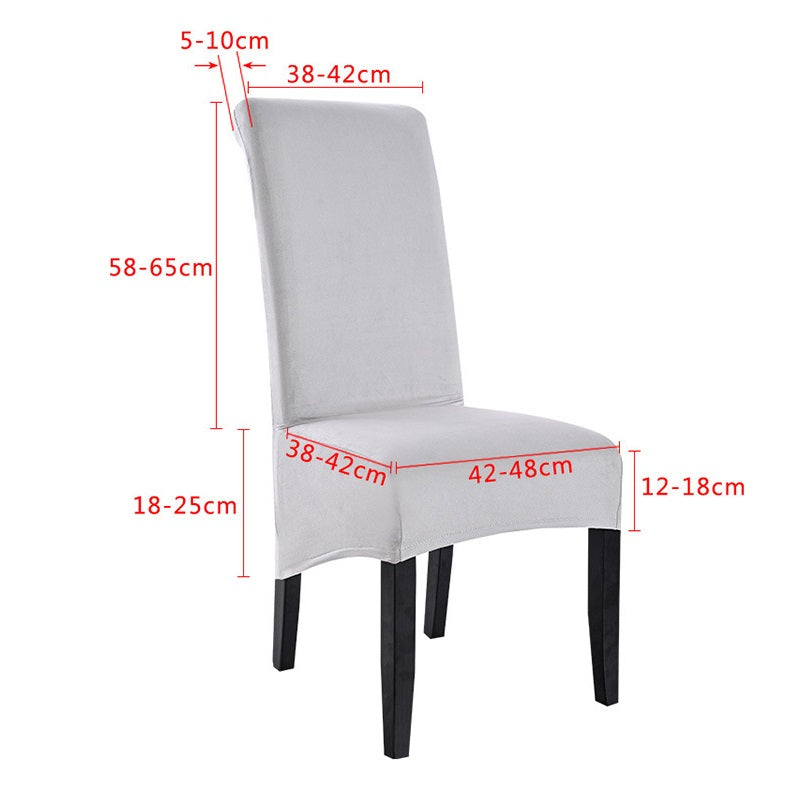 Suede XL Size Chair Cover