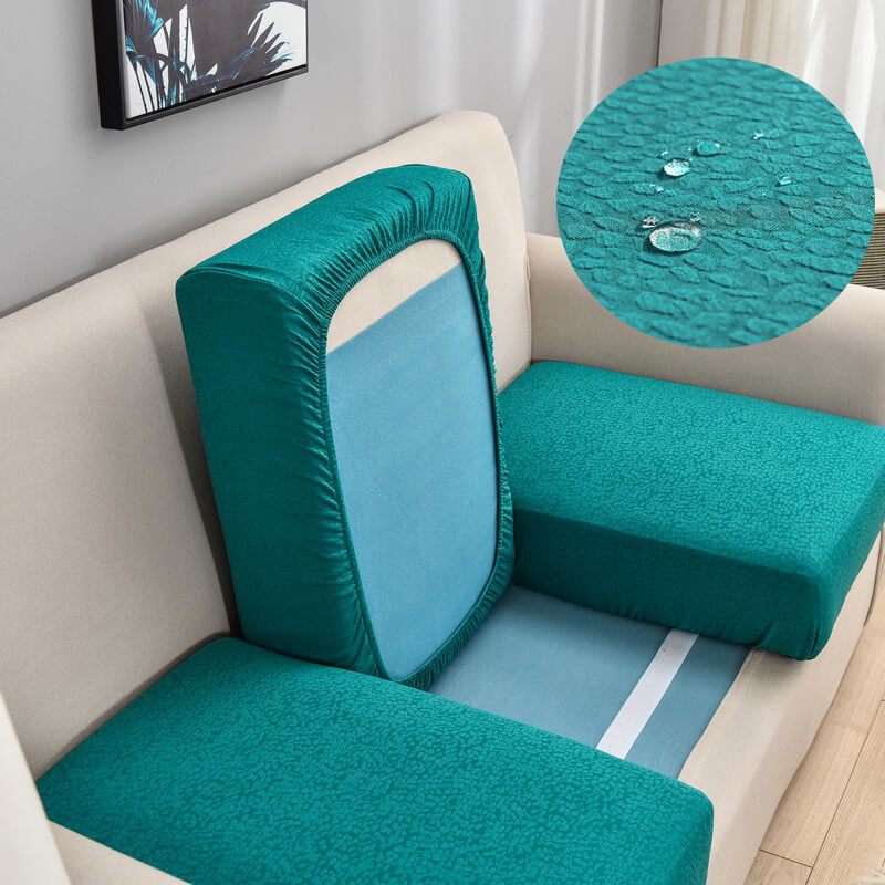 Waterproof Seersucker Sofa Cushion Covers-Widened Size
