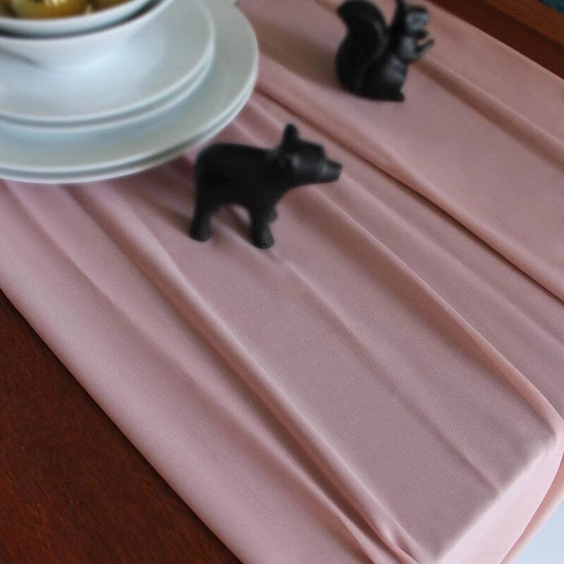 Chiffon Table Runner for Wedding Party