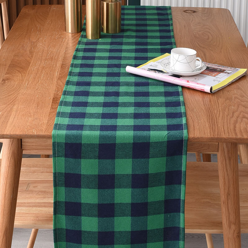 Buffalo Plaid Table Runner and Placemats