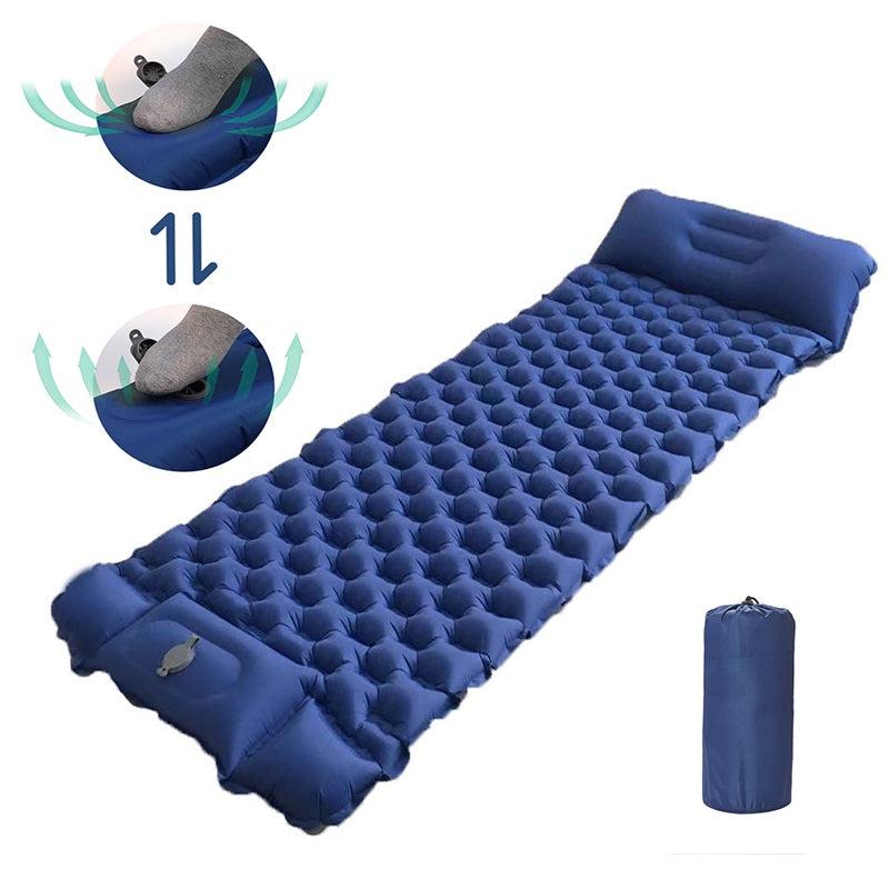 Inflatable Camping Mat with Pillow