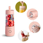 Electric Portable Blender Bottle for Shakes and Smoothies