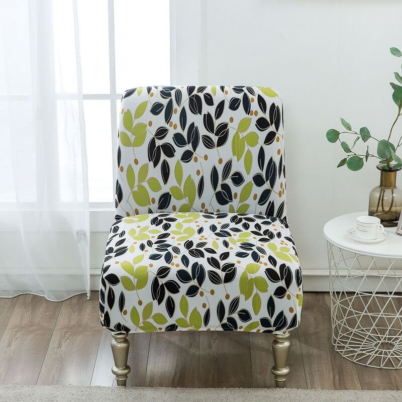 Armless Accent Chair Slipcover