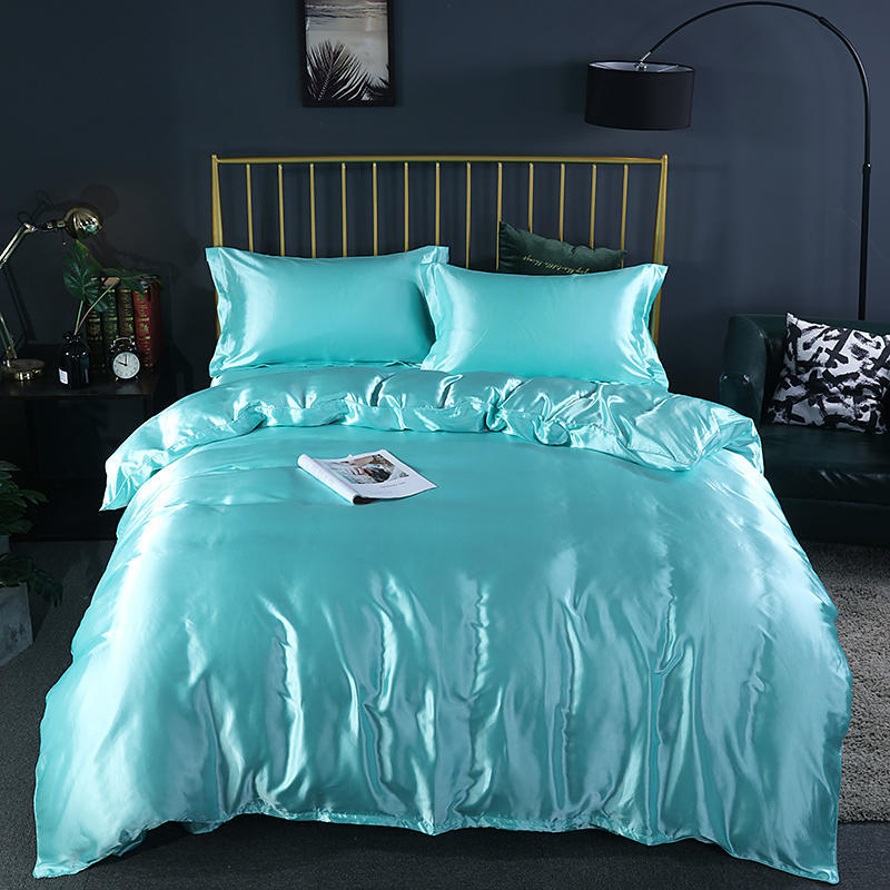 Silk Bed Sheets Set Full Size