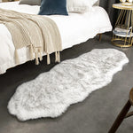 Faux Fur Sheepskin Area Rug for Living Room