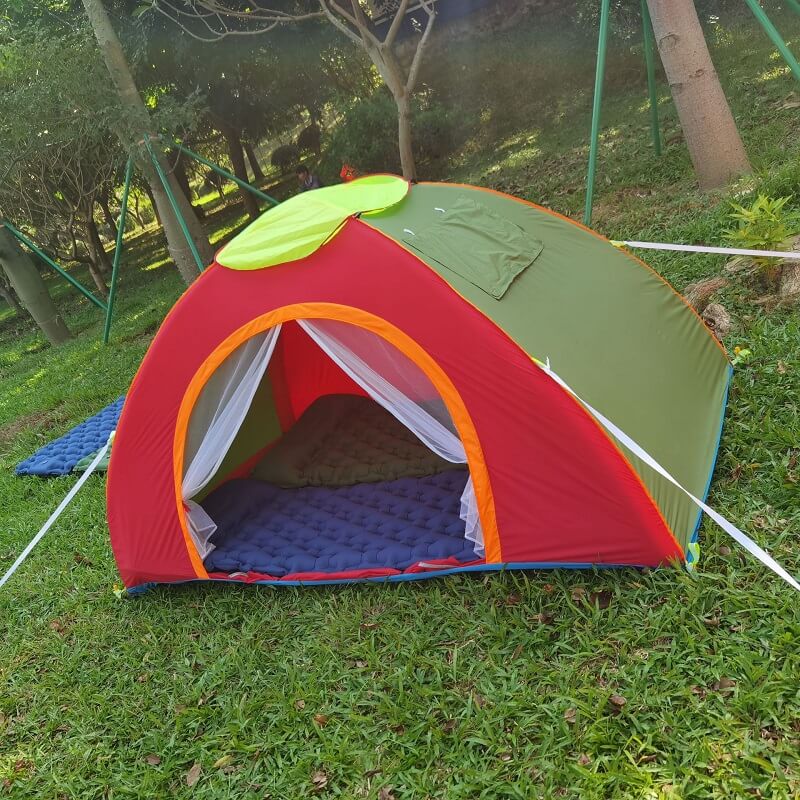 Inflatable Camping Mat with Pillow