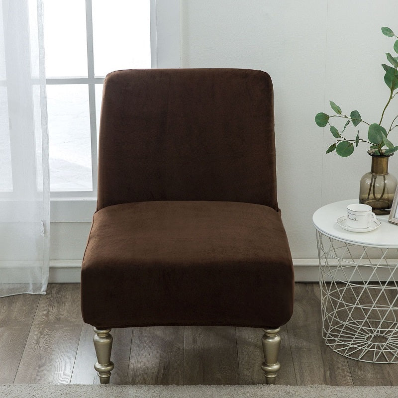 Living room 2024 armless chair covers