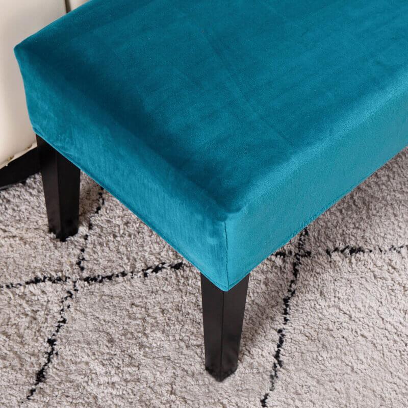 Velvet Dining Room Bench Covers