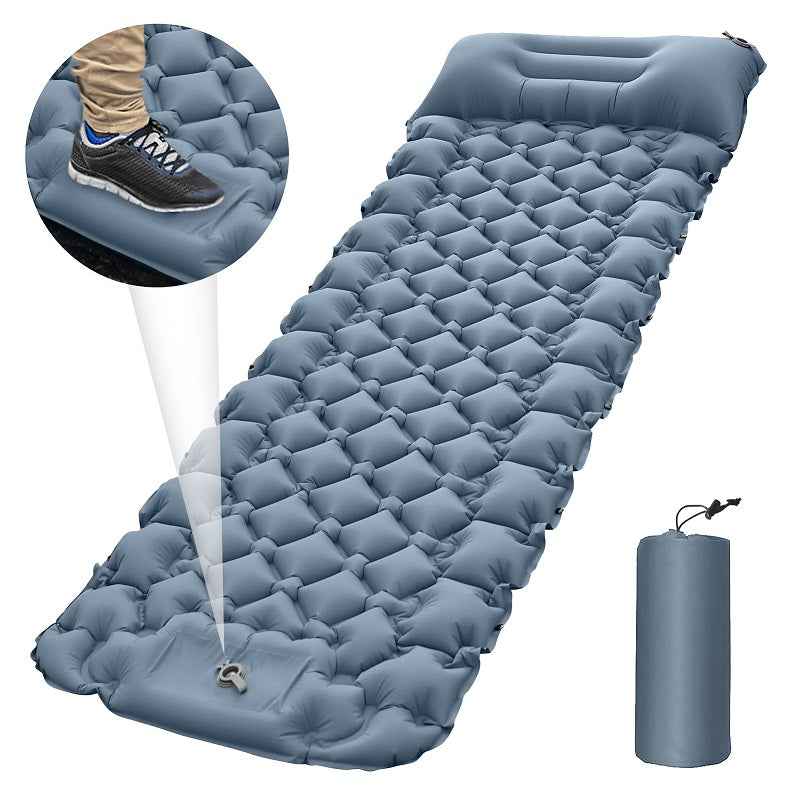 Inflatable Camping Mat with Pillow