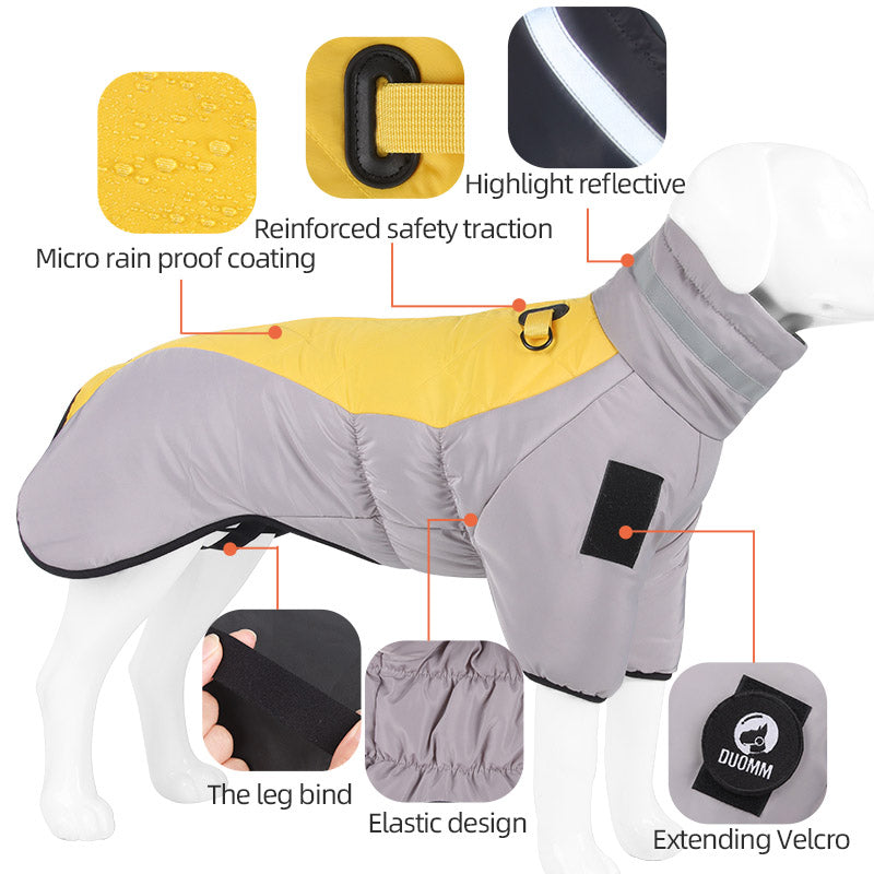 Waterproof Dog Coat, Winter Warm Dog Jacket