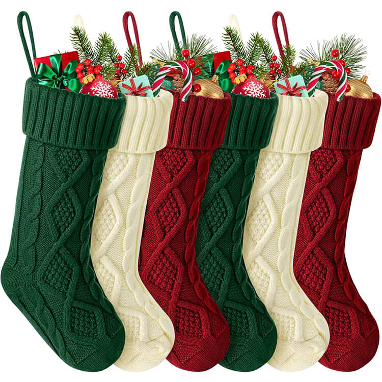 Knitted Christmas Stocking