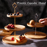 2/3 Tier Wooden Cupcake Stand