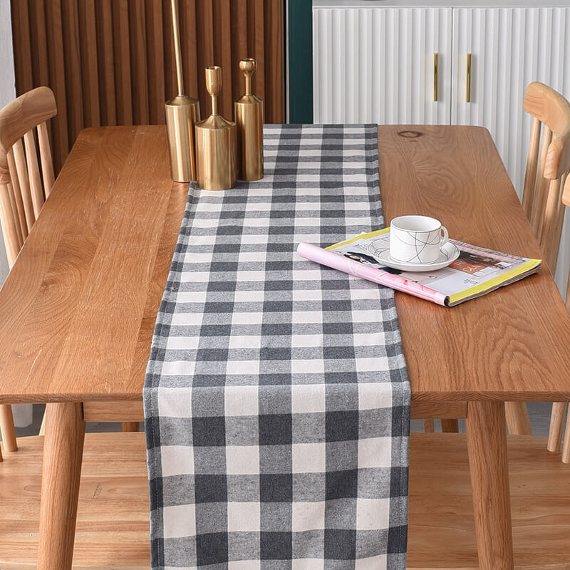 Buffalo Plaid Table Runner and Placemats